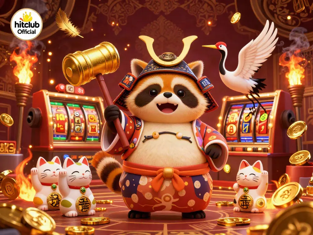 Join the fun at hitclub Official with vibrant characters in a lively casino theme filled with slot action.